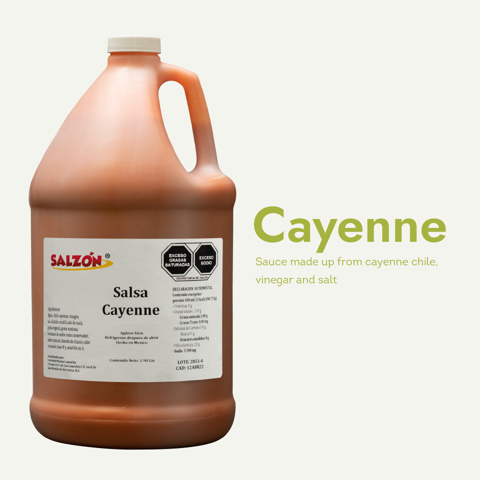 Cayenne sauce