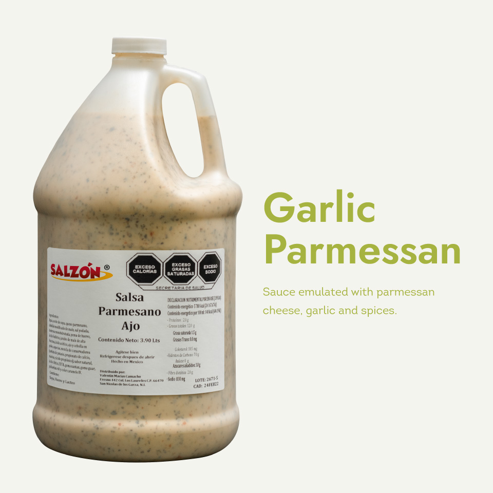 Garlic Parmessan Sauce